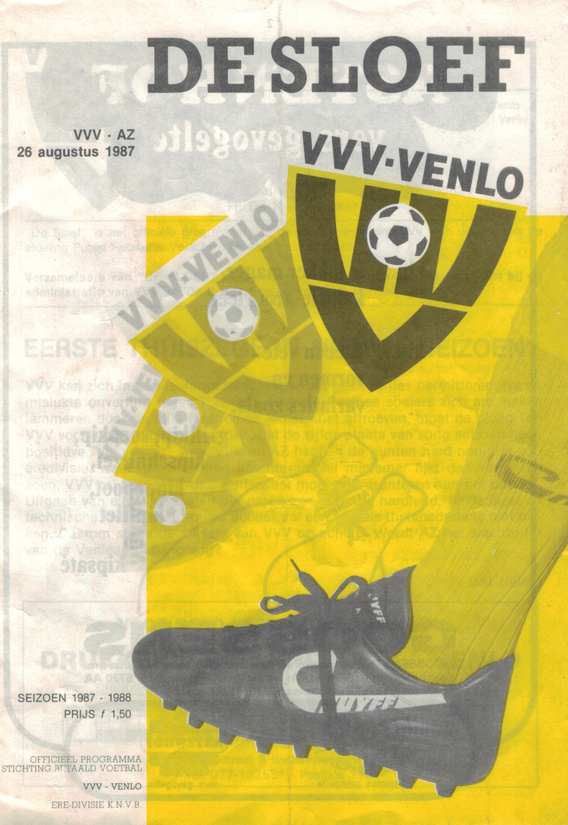AZ Programma 26-aug-1987 VVV uit